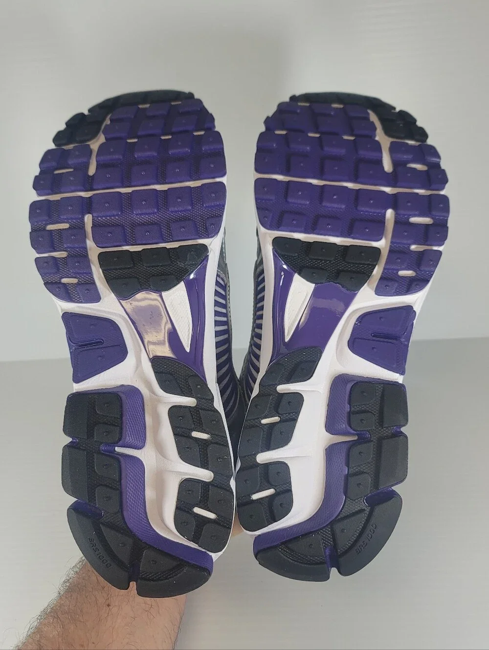 Mens Size Nike Air Zoom Vomero 5 Metallic Silver Court Purple Shoes Sneakers